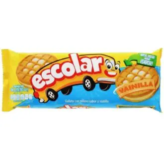 Galletas Escolar Sabor a Vainilla