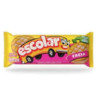 Galletas Escolar Sabor a Fresa